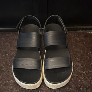 Stylish Black Platform Sandals for Women